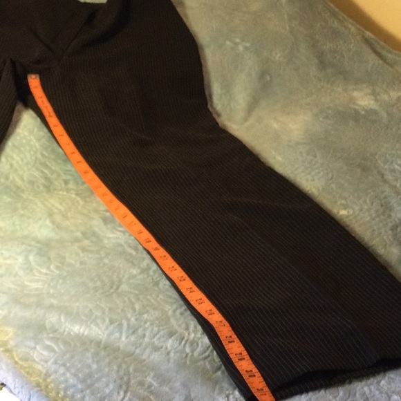 Women’s Black with Pin Strip Slacks - Picture 14 of 16